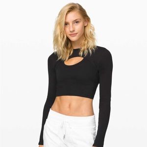 Lululemon LA Better Best Long Sleeve workout top